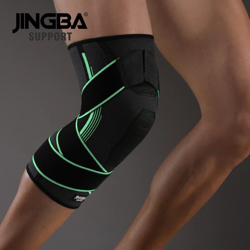 𝗝𝗜𝗡𝗚𝗕𝗔 ™ Elastic Nylon Knee Brace