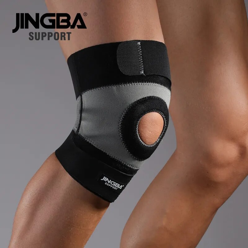 𝗝𝗜𝗡𝗚𝗕𝗔 ™ Adjustable knee brace with splints – EmBrace
