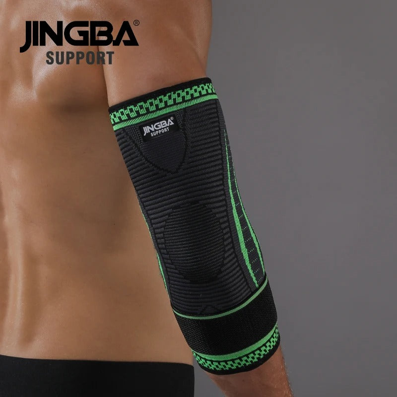 𝗝𝗜𝗡𝗚𝗕𝗔 ™ Compression Elbow Sleeve with Strap
