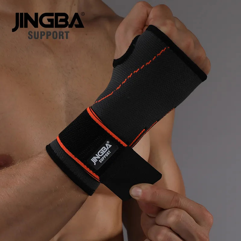 𝗝𝗜𝗡𝗚𝗕𝗔 ™ Over hand wrist brace with strap